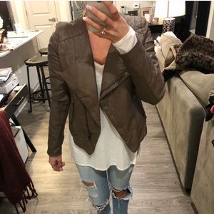 Thread & Supply Faux Leather Jacket